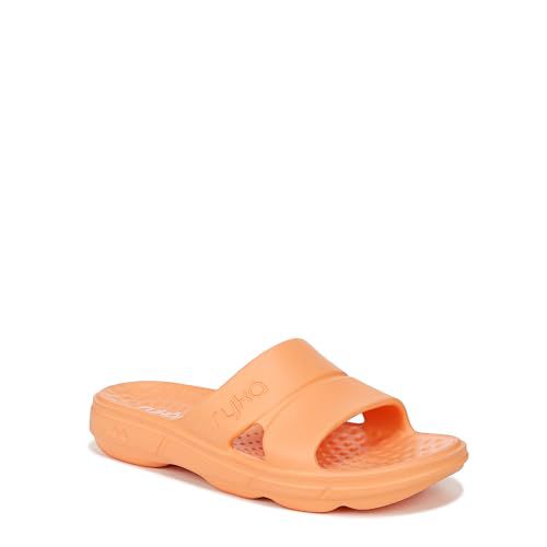 Ryka Womens Restore Slide Recovery Sandal Brilliant White