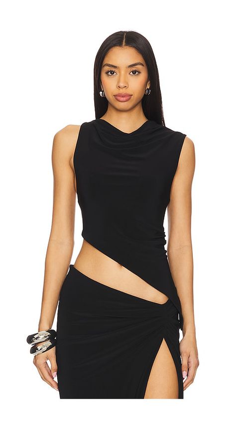 MAY MASHIAH Layla Top in Latte - Nude. L also in