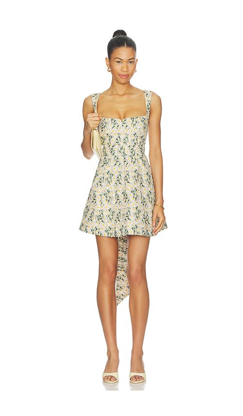 Clea Rue Mini Dress in Beige. - XS also in