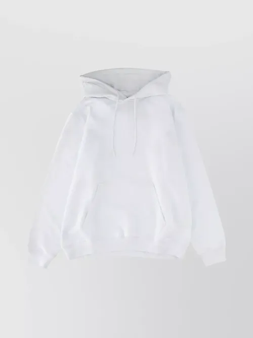 MSGM - hooded knitwear kangaroo pocket