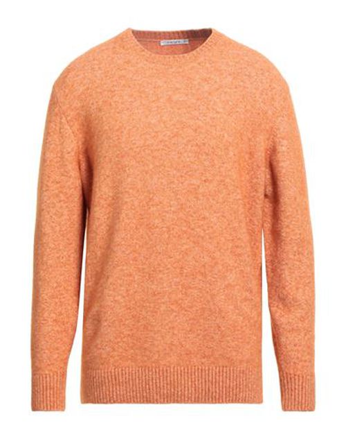 Man Sweater Salmon pink Size 46 Cotton, Alpaca wool, Polyamide, Wool, Elastane