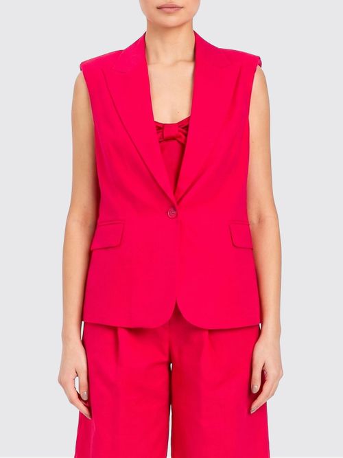 Waistcoat Woman color Red