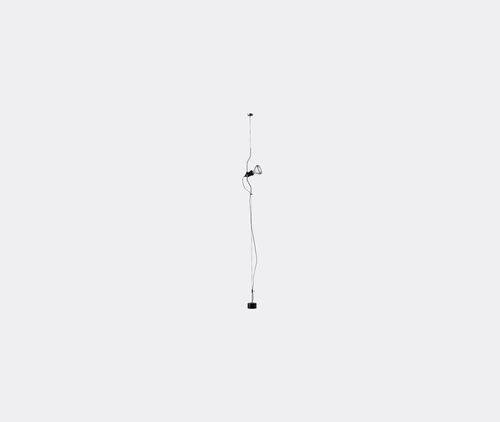 'parentesi' Pendant Lamp, Nickel, Uk Plug