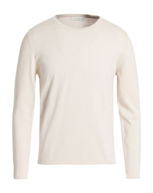 Man Sweater Beige Size 40 Cotton