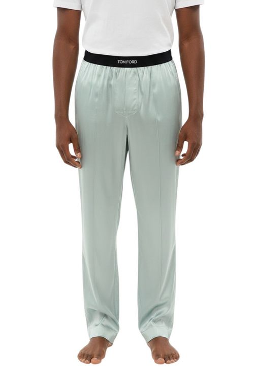 Sage Green Solid Pyjama