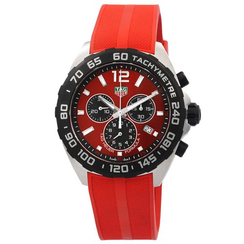 Formula 1 Chronograph Quartz Red Dial Mens Watch CAZ101AN.FT8055