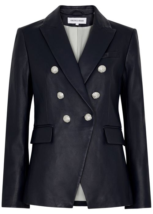 Miller Dickey Leather Blazer