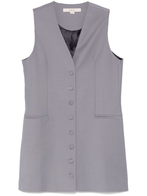 Sleeveless jacket - Grey