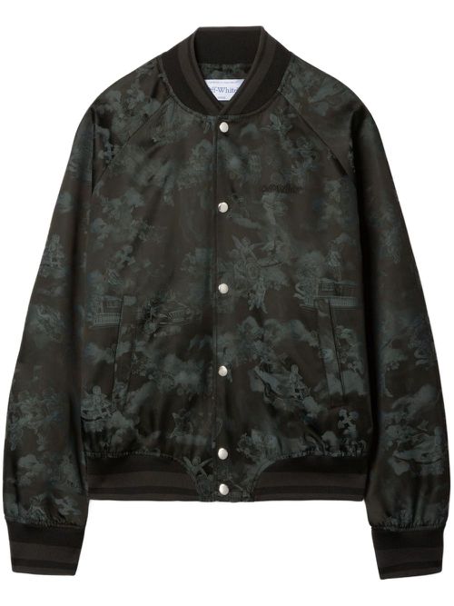 Fresco bomber jacket - Black