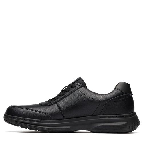 Men's Craftwell Lace Leather Sneakers (Black Leather)