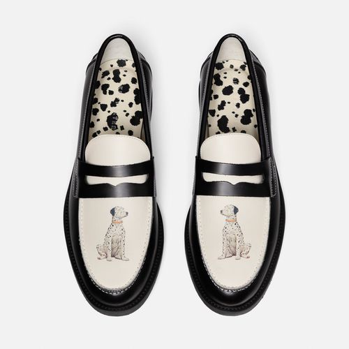 Men's Wilde Dalmatian Penny Loafer