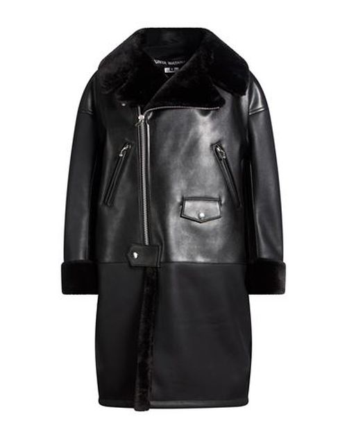 Junya Watanabe Comme Des Garçons Woman Coat Black Size S Polyurethane resin