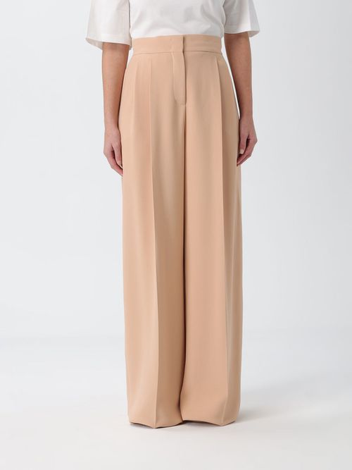 Pants Woman color Beige