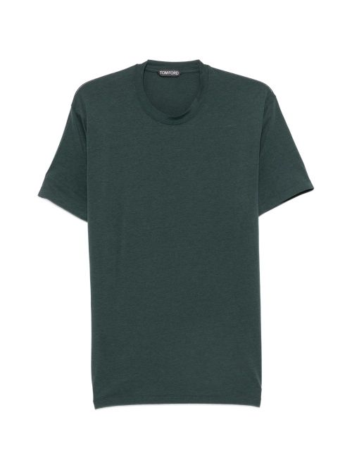 Lyocell Crewneck T-Shirt — Green
