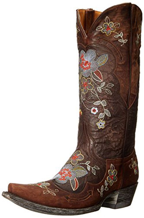 Old Gringo womens Bonnie Boot Chocolate/Brass
