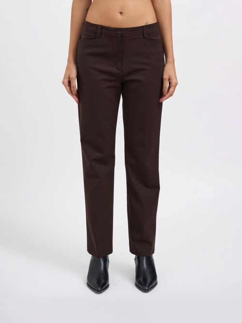 Pants Woman color Brown