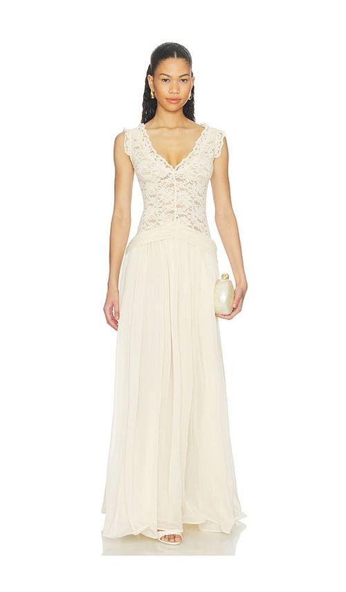 Arcina Ori Arabella Dress in Cream. - S also in