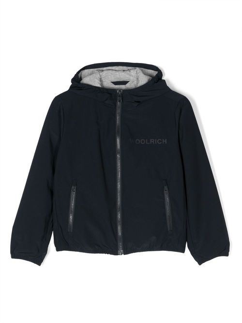 Ryker water-repellent hooded jacket - Blue