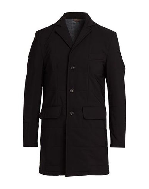 Man Coat Black Size XS Polyamide, Elastane