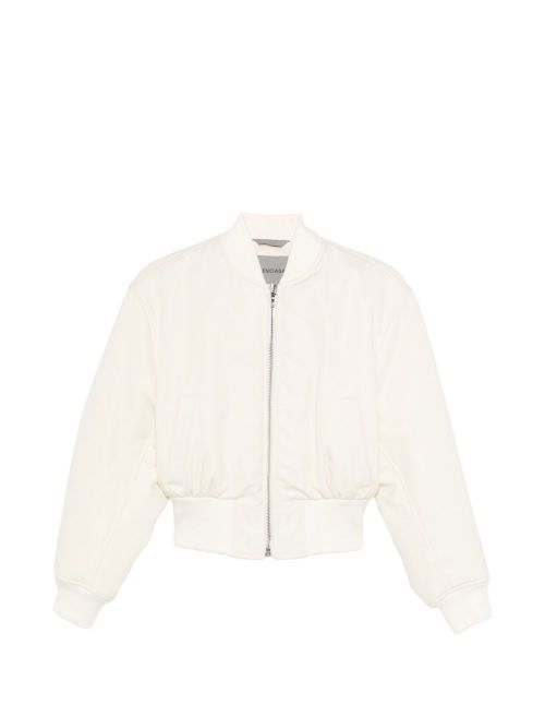 Cropped bomber jacket