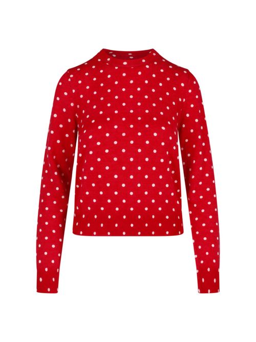 Polka-Dot Sweater