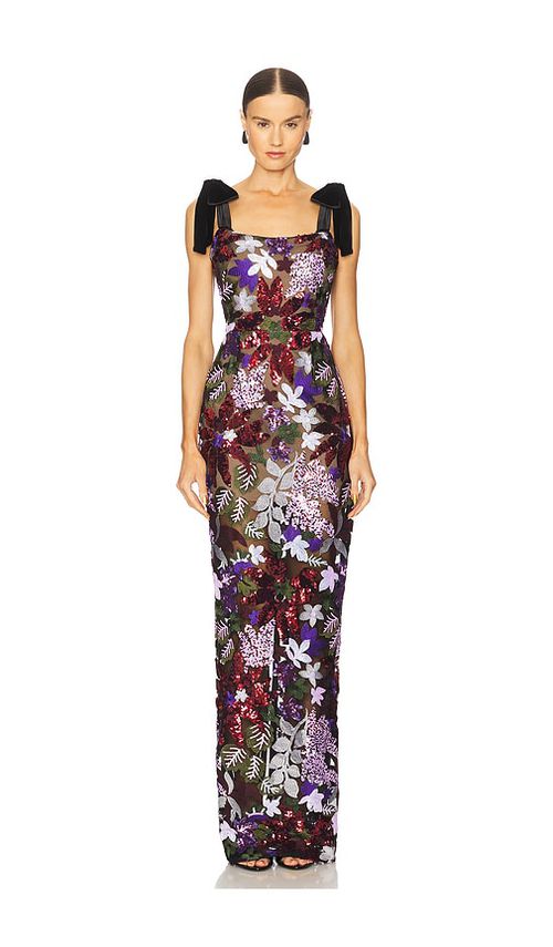 Bronx and Banco Dahlia Maxi Dress in Lavender. XL. Also in L, M