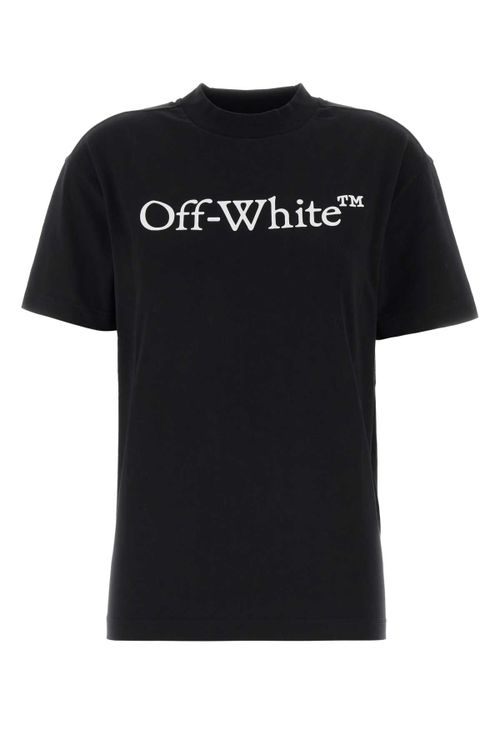 Logo-Printed Cotton T-Shirt — Black