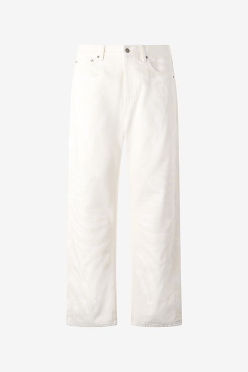 Zebra-print Five-pocket Pants