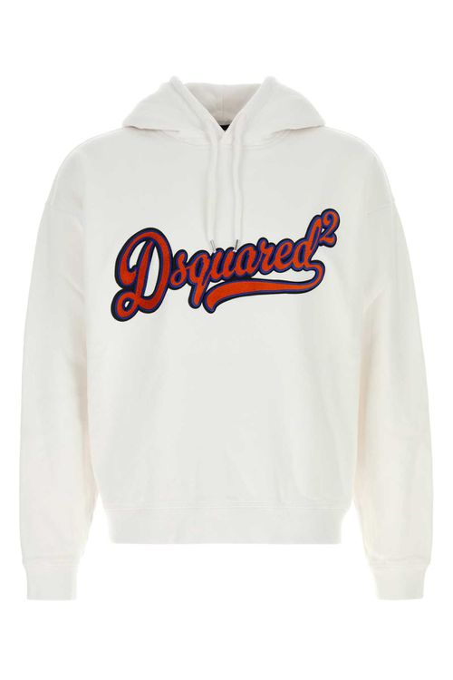 White Cotton Sweatshirt