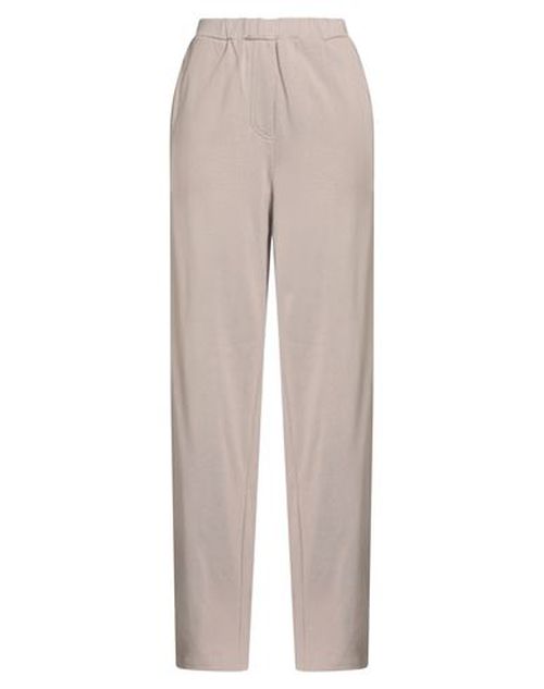 Woman Pants Taupe Size M Cotton
