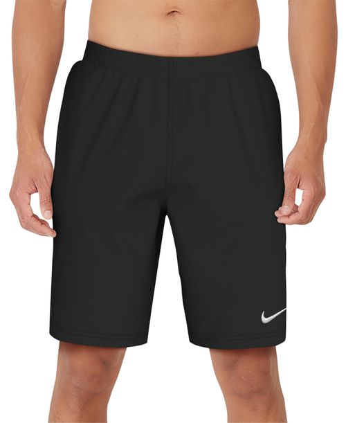 "Men's 9"" Logo Volley Swim Trunks - Black"