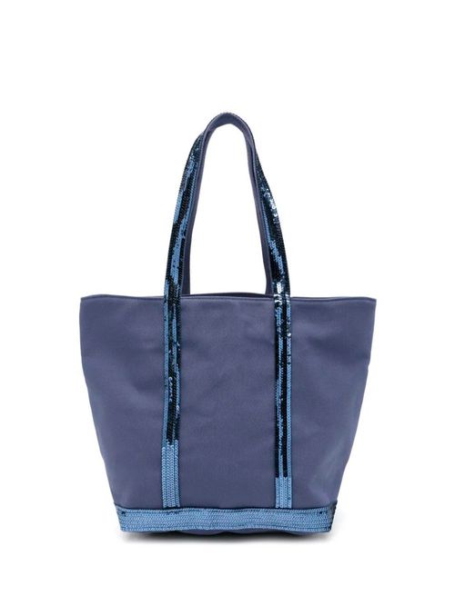 Canvas Medium Zipped Cabas Tote