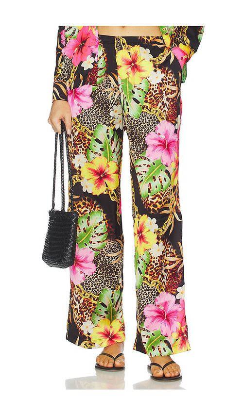 Luli Fama Elastic Waistband Pant. L. Also in M
