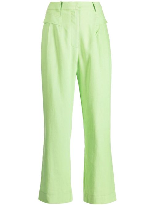 Arata straight-leg trousers - Green