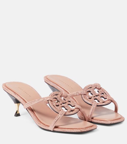 Geo Bombe Miller suede sandals