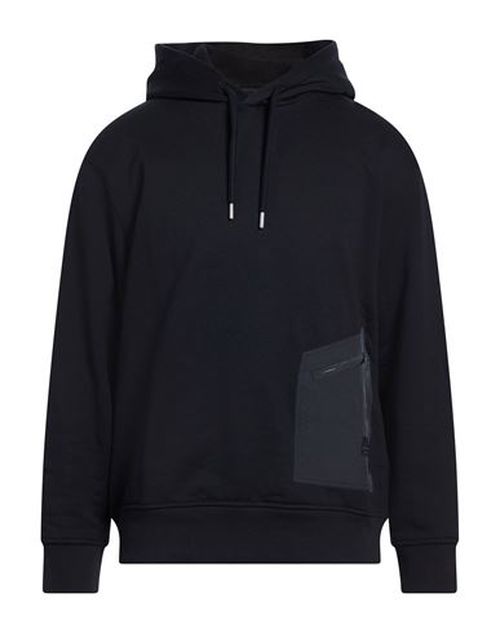 Man Sweatshirt Midnight blue Size L Cotton, Polyamide