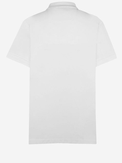 Cotton Polo Shirt — White