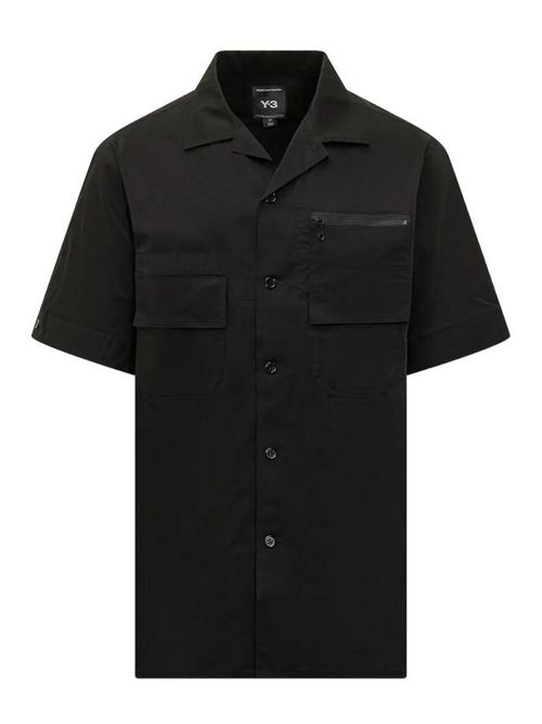 Multi-Pocket Short-Sleeved Shirt