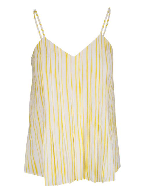 Odeeh striped cami top - Yellow