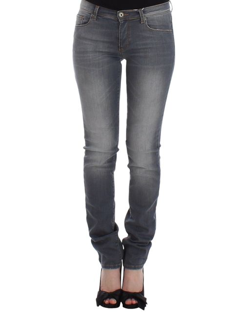 Stretch Denim Jeans — Gray