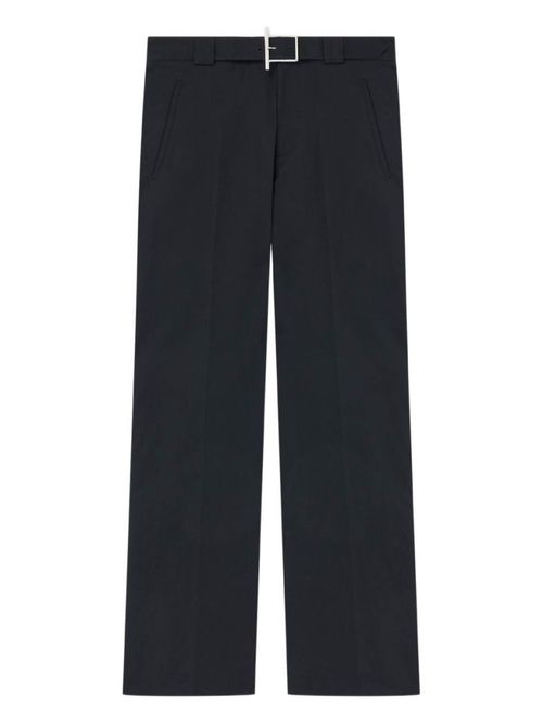 Black Flat Front Trouser