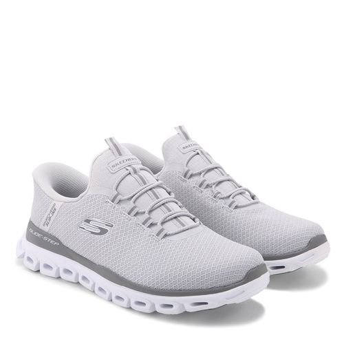 Men's Slip-Ins Glide-Step Noxus Wide Sneakers (Light Grey)