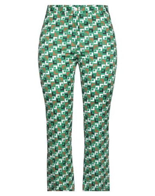 Même By Giab's Woman Pants Green Size 4 Cotton, Elastane