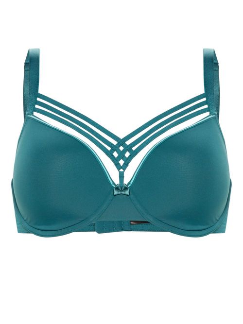 Dame De Paris plunge bra - Blue