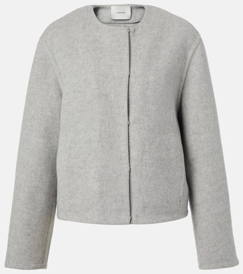 Wool-blend jacket