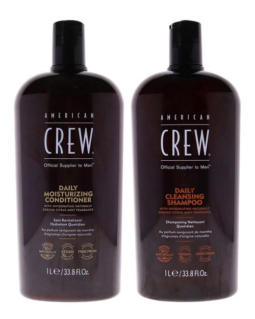American Crew Daily Cleansing Shampoo & Moisturizing Conditioner 2Pc Kit