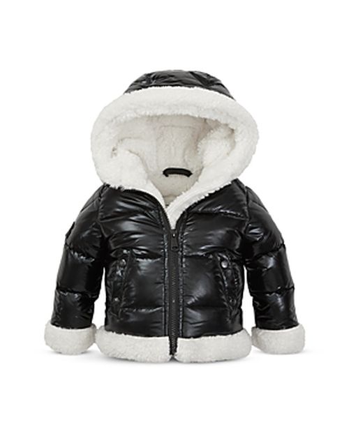 Unisex Blizzard Faux Shearling Puffer Jacket - Baby