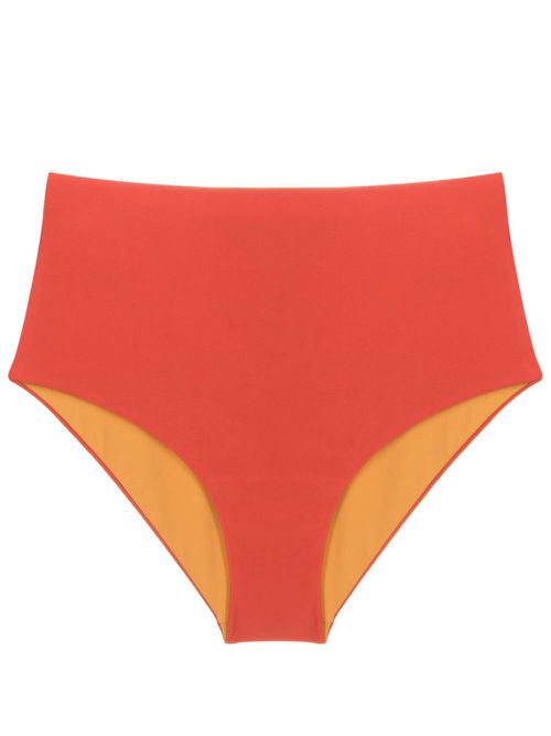 Violeta high-waisted bikini bottoms - Orange
