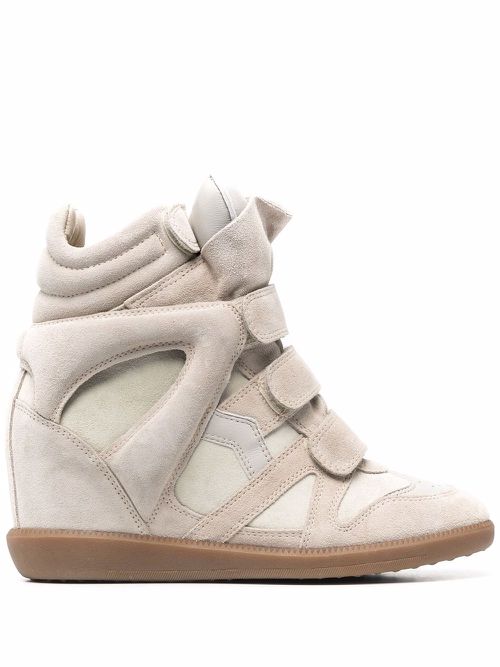 Bekett high-top wedge sneakers - Neutrals