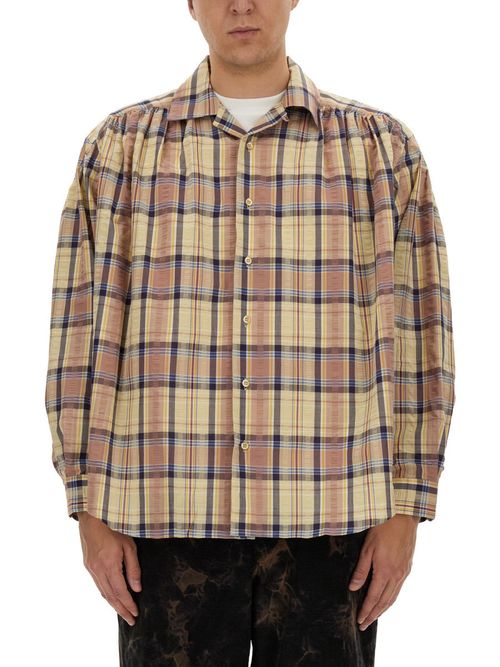 Aïe Seersucker Cotton Shirt